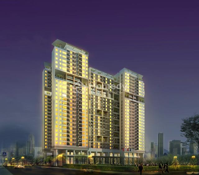 Phối cảnh chung cư Golden West