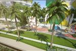 Moon Garden sở hữu khuôn viên cây xanh thoáng mát, gần kênh Bến Nghé. Đây sẽ là điểm du lịch của Thành phố Hồ Chí Minh trong tương lai.