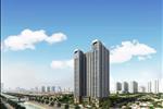 Helios Tower được thiết kế gồm khối đế và hai khối tháp có hình chữ H, cao 35 tầng và có 3 tầng hầm.