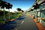 Nam Sài Gòn Riverside bố trí diện tích công viên hơn 2,000 m2, giúp tạo một không gian xanh trong lành, tươi mát cho khu dân cư.