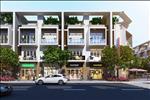 Các lô đất nền xây dựng nhà phố đều nằm trên mặt tiền đường rộng từ 16 m đến 30 m và được thiết kế sẵn gồm 1 trệt, 2 lầu, 1 sân thượng.