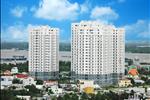 Khu căn hộ Phú Mỹ Thuận với lối thiết kế mở trong một không gian xanh rộng lớn, tọa lạc tại vị trí đẹp được bao bọc bởi sông Nhà Bè và sông Lòng Tàu. 