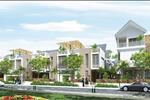 Tại dự án, những ngôi nhà phố hiện đại đan xen hệ thống cây xanh, tạo không gian sống thoáng đãng và trong lành.
