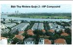 Khu biệt thự Villa Riviera gồm 101 căn biệt thự cao cấp trên khuôn viên 60.000 m2.