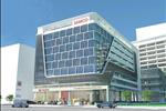 Samco Building gồm 02 khối tòa nhà, một là khối văn phòng cho thuê, một là khối tòa giữ xe.