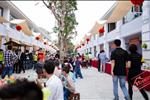Khu nhà phố Phố Trúc đã đã được thi công hoàn thiện và bàn giao nhà cho cư dân từ năm 2012.
