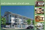 Khu nhà liền kề được kế thừa kiến trúc đặc sắc của địa phương để tạo nên sự hài hoà giữa khu vực xây dựng mới và khu vực hiện hữu giữ lại.