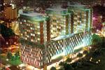 Phối cảnh dự án căn hộ Charmington La Pointe dưới trời đêm thành phố