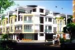 Khu dân cư Vhome được thiết kế và xây dựng trên khuôn viên 26.751 m2, bao gồm 2 block chung cư 15 tầng và 98 căn nhà phố liên kế phong cách Châu Âu.