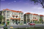 Phần đô thị nằm ở phía Đông được bố trí bao gồm: Các dãy nhà biệt thự song lập, nhà liền kề, nhà liền kề có vườn tạo nên một chuỗi liên hoàn nhà ở, lô phố hiện đại, sầm uất.
