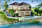 Mỗi biệt thự tại Đồi Cọ Villas mang một phong cách khác nhau và tọa lạc trên các khuôn viên có diện tích từ 374 m2 đến 1.000 m2. Tùy theo phong cách sống và sở thích, khách hàng có thể tùy chọn vị trí của biệt thự nằm ở trên đồi hay ven suối hoặc nhìn ra thung lũng.