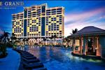 The Grand Hồ Tràm Strip là khu nghỉ dưỡng phức hợp quy mô lớn đầu tiên tại Việt Nam với thiết kế gồm 1.100 phòng khách sạn năm sao, trung tâm trò chơi giải trí có thưởng đẳng cấp thế giới, cụm nhà hàng Quốc tế, trung tâm hội nghị trang bị công nghệ hiện đại, khu vực phòng VIP đặc quyền, sân Golf The Bluffs do Greg Norman huyền thoại thiết kế, cũng như các tiện nghi giải trí bãi biển đa dạng khác. Tòa tháp 541 phòng đầu tiên bắt đầu đón khách vào tháng 7 năm 2013. Tòa tháp thứ hai với 559 phòng khai trương 2015. Đây sẽ là bước khởi đầu cho dự án cụm khu du lịch phức hợp lớn nhất Việt Nam.