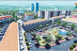 Dự án lấy ý tưởng thiết kế giữ nguyên vẹn vẻ đẹp của thiên nhiên vùng miền Tây sông nước, kết hợp với những nét kiến trúc đương đại tạo nên một khu đô thị xanh. 