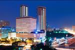 Phối cảnh dự án Indochina Plaza Hanoi dưới màn đêm rực rỡ.