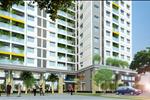 Khuôn viên trước khu căn hộ Carillon 5 mang đến những giây phút thư giãn cho khách hàng sau những giờ làm việc.