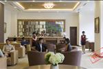 Sảnh Lounge sang trọng với tầm nhìn xanh mát được thiết kế tinh tế, sang trọng và sử dụng các trang thiết bị chất lượng cao cấp, sẽ là địa điểm sum họp lý tưởng của cộng đồng cư dân.