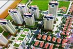 Phối cảnh tổng thể 8 tòa chung cư của dự án VOV Mễ Trì