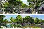 Khuôn viên cây xanh của khu đô thị Sentosa Riverside luôn xanh mát và thoáng đãng giúp mọi người thư giãn sau một ngày làm việc vất vả.