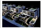 Phối cảnh tổng thể các căn biệt thự của Marina Hill được thiết kế vô cùng hiện đại sang trong đi kèm với những mảng xanh bao quanh khuôn viên biệt thự