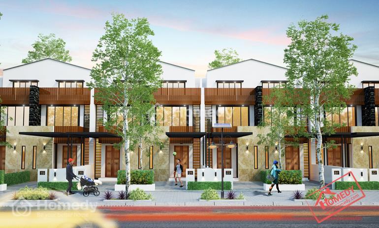 Thiết kế mẫu Shophouse của dự án Sun Gate City