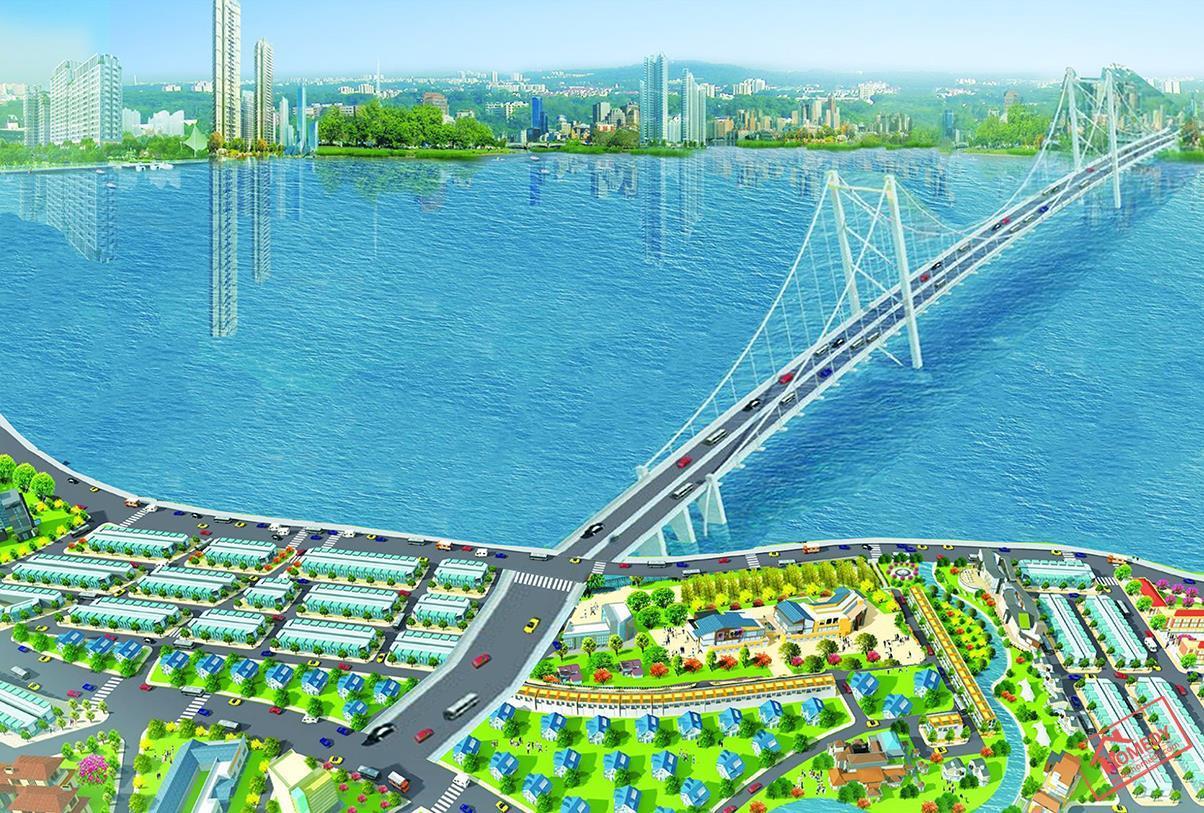 Phối cảnh tổng thể dự án đất nền An phước Riverside