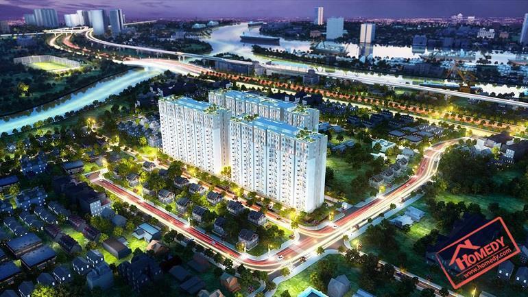 phoi canh starlight riverside