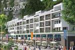 Tại nhà phố thương mại Mon Bay, các chủ nhân sẽ có một không gian kinh doanh hoàn hảo mang phong cách hiện đại của châu Âu, pha trộn thêm nhiều đường nét tinh tế của châu Á.