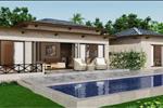 Các căn Villa tại Coastar Estates Hồ Tràm Strip thiết kế đều là 1 tầng và hướng đến sự hòa nhập vào các vườn phong cảnh với sự khéo léo và tinh tế khi sử dụng bề mặt kính kết hợp gỗ tạo cảm giác gần gũi với vườn cây xanh mát.