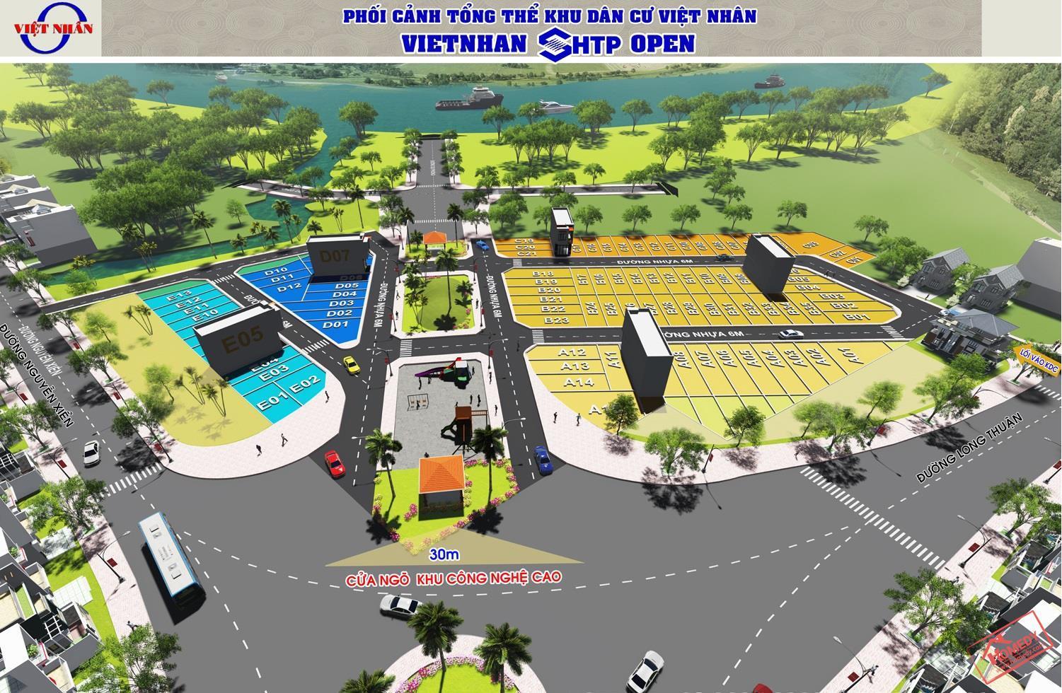 tong quan khu dan cu viet nhan high tech park