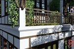 Các căn biệt thự tại Green Oasis được chau chuốt đến từng chi tiết vừa làm nổi bật lên vẻ đẹp đậm tính Á Đông vừa mang đến vẻ đẹp sang trọng. Thêm vào đó, cây xanh được chú trọng trở thành điểm nhấn mang đến sức sống và sự hòa hợp về mặt phong thủy cho căn nhà. 