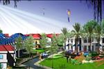 Dự án được bao bọc bởi các dự án lớn,công viên với mảng cây xanh thoáng mát hứa hẹn sẽ mang đến không gian sống trong lành, thư thái cho các cư dân.