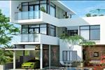Biệt thự tại Pearl Garden Phú Quốc mang lối thiết kế hiện đại với kết cấu linh hoạt giúp mọi căn phòng đều có view hướng ra biển đón ánh sáng tự nhiên.