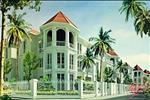 Căn biệt thự có thiết kế mở, bao quanh là vườn hoa cây xanh đem lại sự kết nối tinh tế giữa con người và thiên nhiên cùng cuộc sống thư thái, an nhiên.