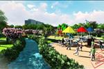 DRG Complex City sở hữu hai công viên trung tâm lớn ngay tại dự án, kết hợp với kênh sinh thái điều tiết chạy xuyên suốt từ Đông sang Tây dự án tạo nên một không gian sống xanh, thông thoáng cho khu đô thị.