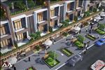 Tuyến đường nội khu hiện đại cùng cơ sở hạ tầng đồng bộ tại shophouse Halla Jade Residences.