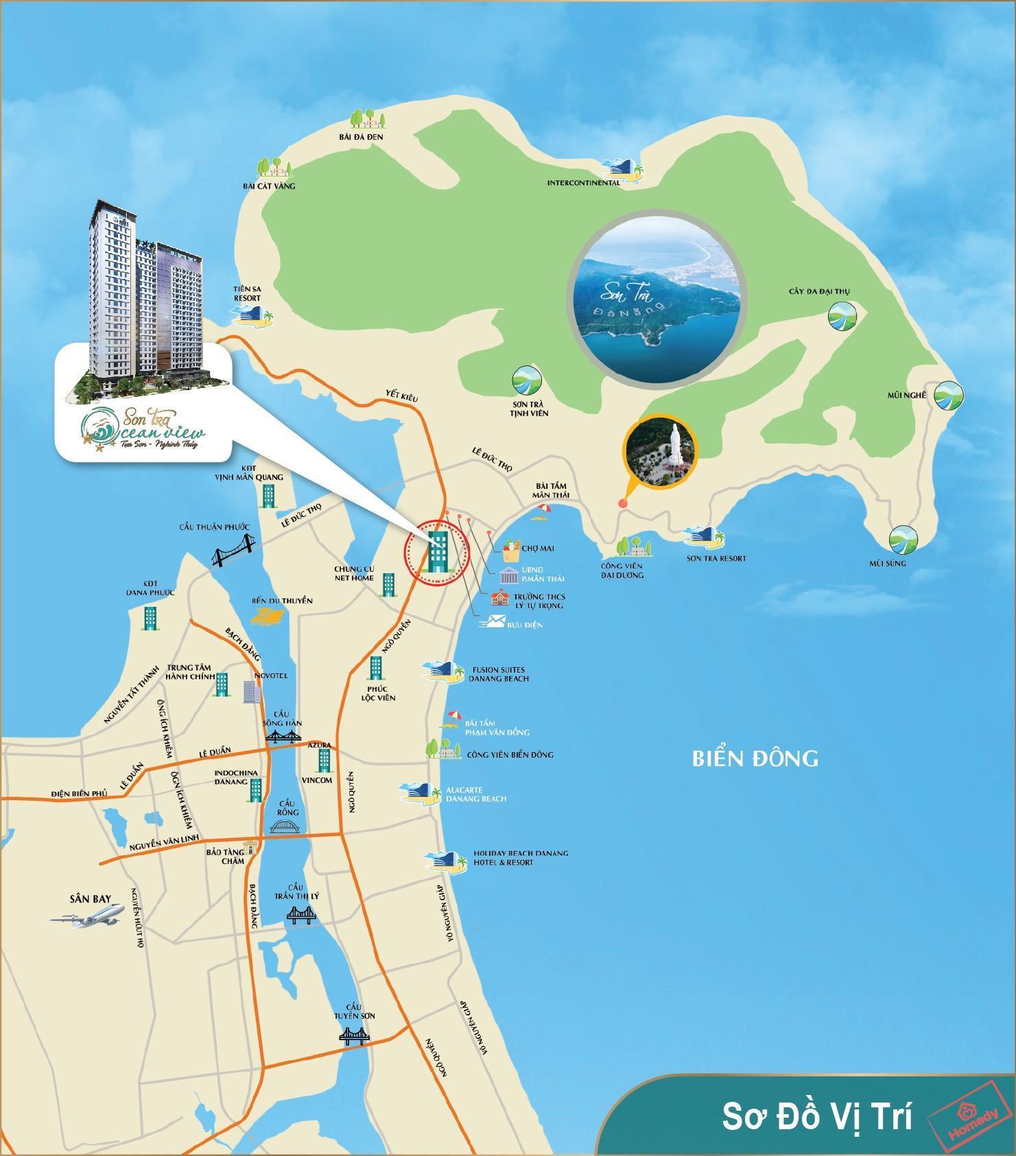 son tra ocean view