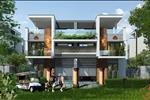 Các căn biệt thự FLC Đà Nẵng được xây dựng trên diện tích từ 190 m2 đến 240 m2, bao quanh là không gian xanh vừa tạo cảnh quan tươi mát cho căn biệt thự vừa là hàng rào tự nhiên đảm bảo sự riêng tư. Các căn biệt thự đều được xây dựng với tường rào bảo vệ, có bể bơi riêng ngay trong khuôn viên. 