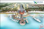 Phối cảnh bến du thuyền tại dự án khu đô thị An Phú Riverside.