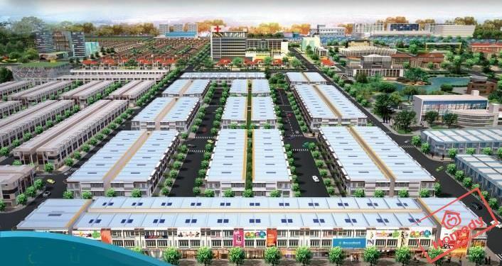 Phối cảnh khu đô thị Tân Long