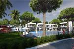 Những mảng cây xanh mát mắt như tô thêm vẻ đẹp gần gũi của những căn biệt thự Princess Villa với đường nét thiết kế tinh tế, bắt măt.