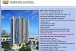 HUD Nha Trang với quy mô diện tích đất 3.753,8 m2 gồm 1 tòa chung cư cao 26 tầng nổi với 2 hầm.