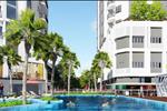 Sân đa năng rộng 1350m2, hồ bơi ngoài trời độc đáo, sân chơi thông minh dành cho trẻ, vườn đi bộ với hệ thống cây ăn trái mang cảm giác nhiệt đới và 25 căn shophouse.