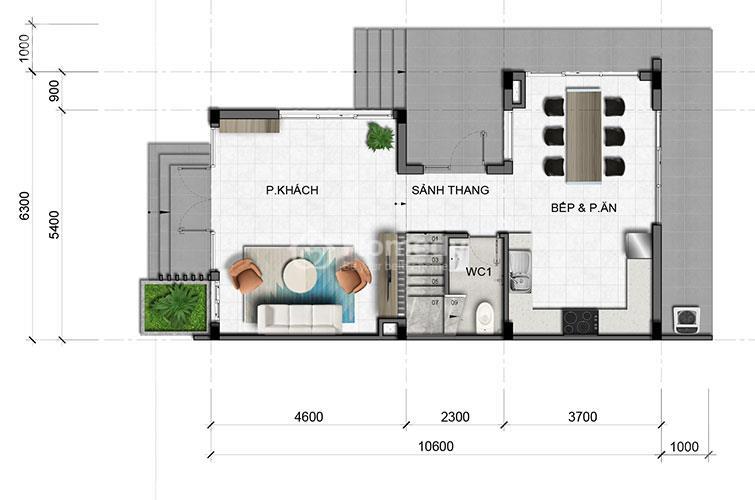 Chi tiết Biệt thự Văn Hoa Villas