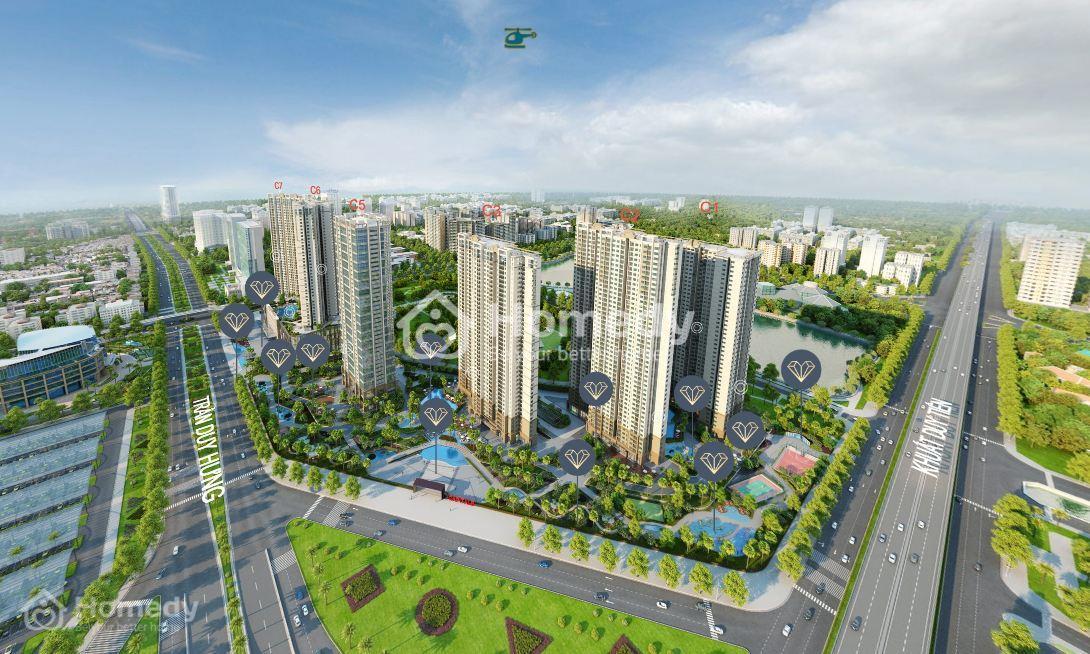 tổng thể dự án Vinhomes Trần Duy Hưng