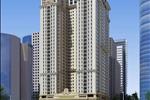 Với tổng diện tích 5600m2 cung ứng 892 căn hộ, cao 35 tầng nổi và 3 tầng hầm nhưng mật độ xây dựng chỉ chiếm 58% còn lại để phục vụ cho nhu cầu tiện ích và khoảng không gian dành cho cư dân.