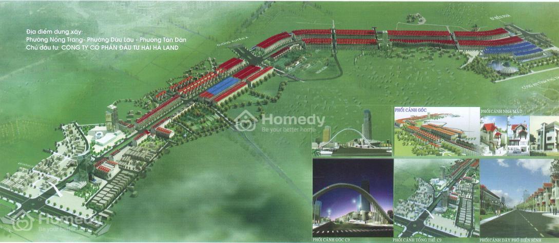 Phối cảnh không gian kiến trúc Khu dân cư Hòa Phong