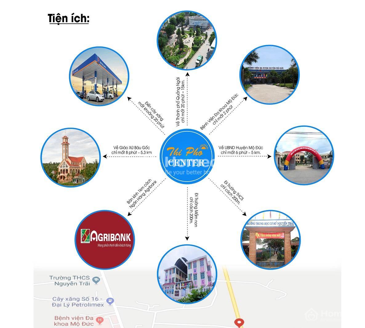 Tiện ích dự án Thi Phổ Center