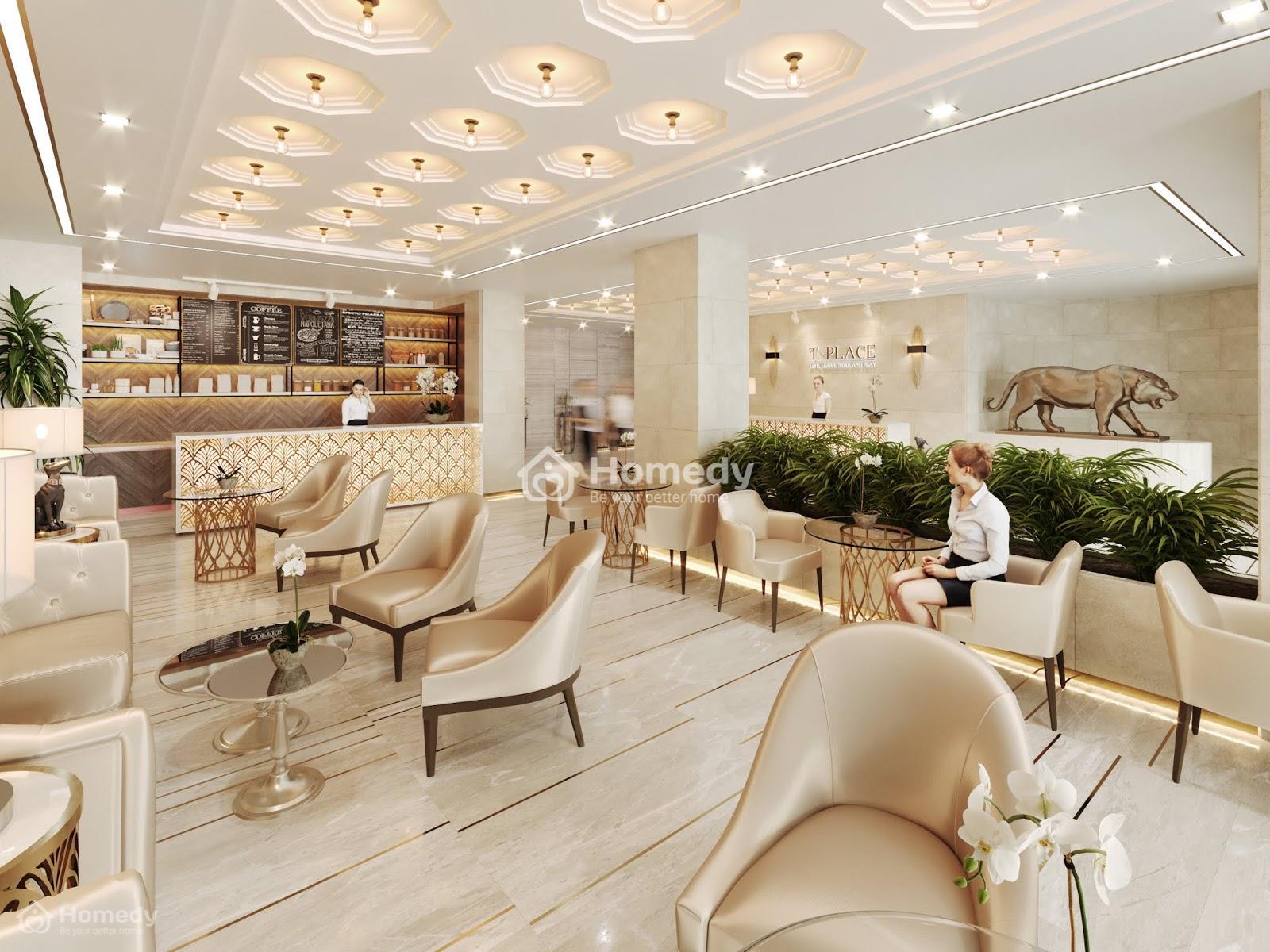 Không gian đẳng cấp, sang trọng bên trong chung cư T-Place