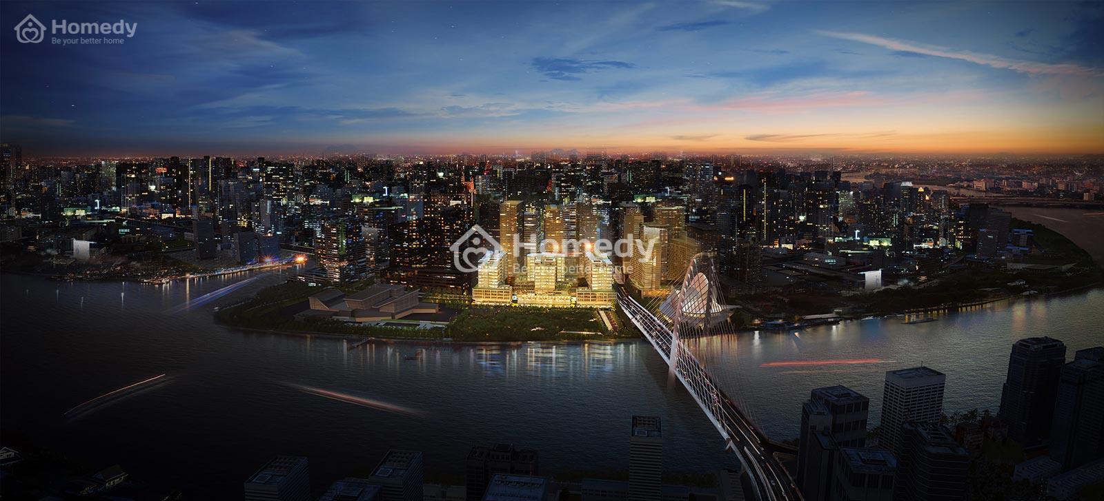 Phối cảnh dự án The Metropole Thủ Thiêm quận 2