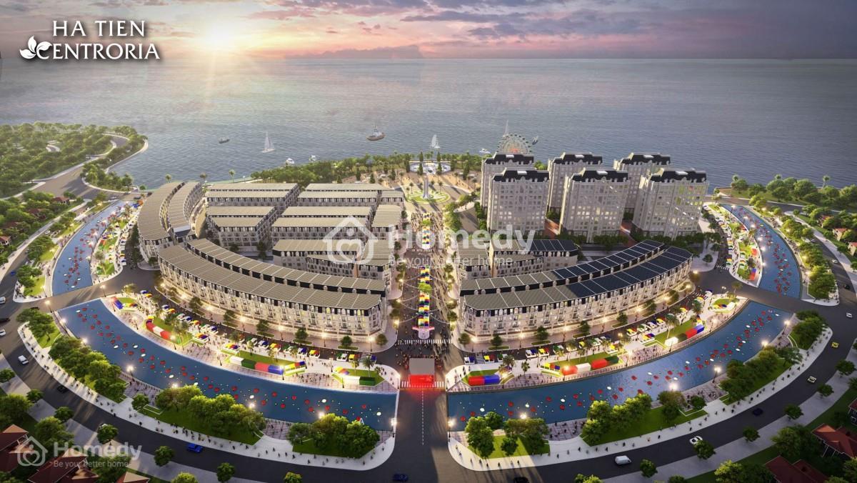 Phối cảnh dự án Hà Tiên Centroria